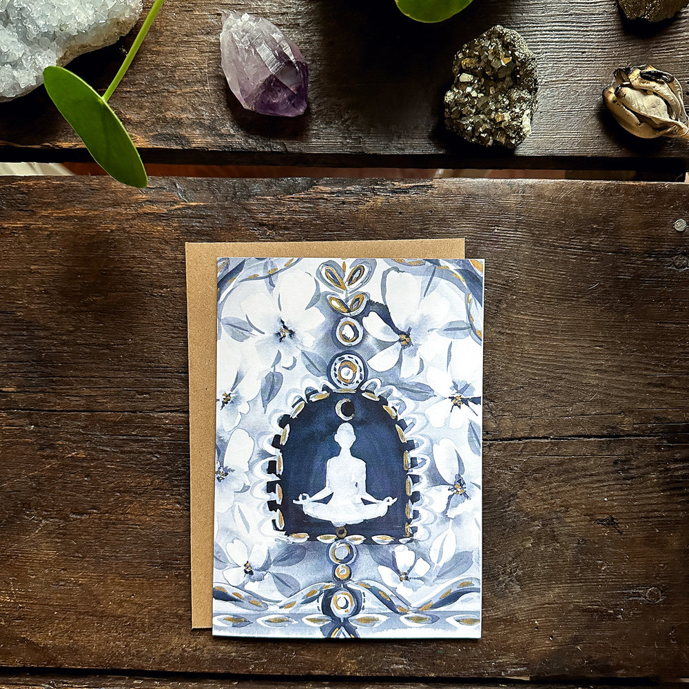 
                  
                    Eclipse Center - Notecard- The Sacred Path Altar Note Card Collection
                  
                