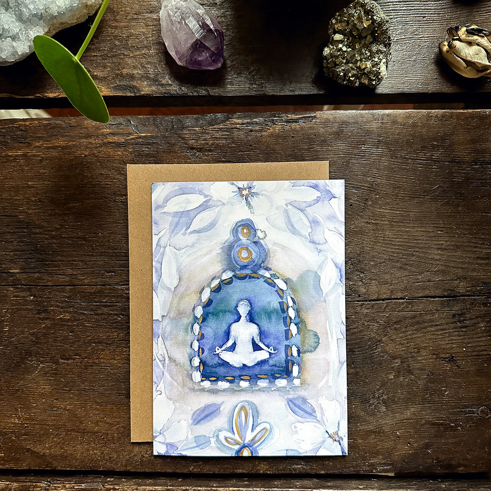 
                  
                    Heaven On Earth Center - Notecard- The Sacred Path Altar Note Card Collection
                  
                