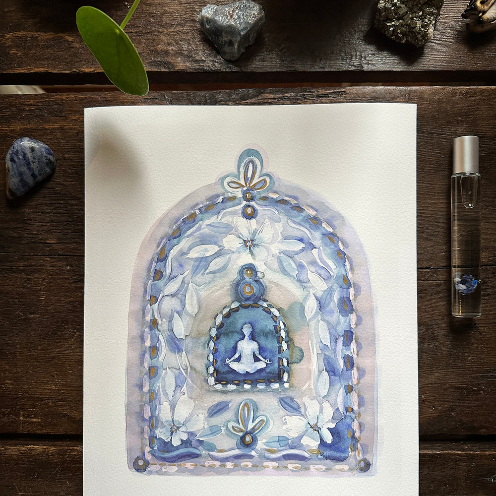 
                  
                    Heaven On Earth - Fine Art Print- The Sacred Path Altar Print Collection
                  
                