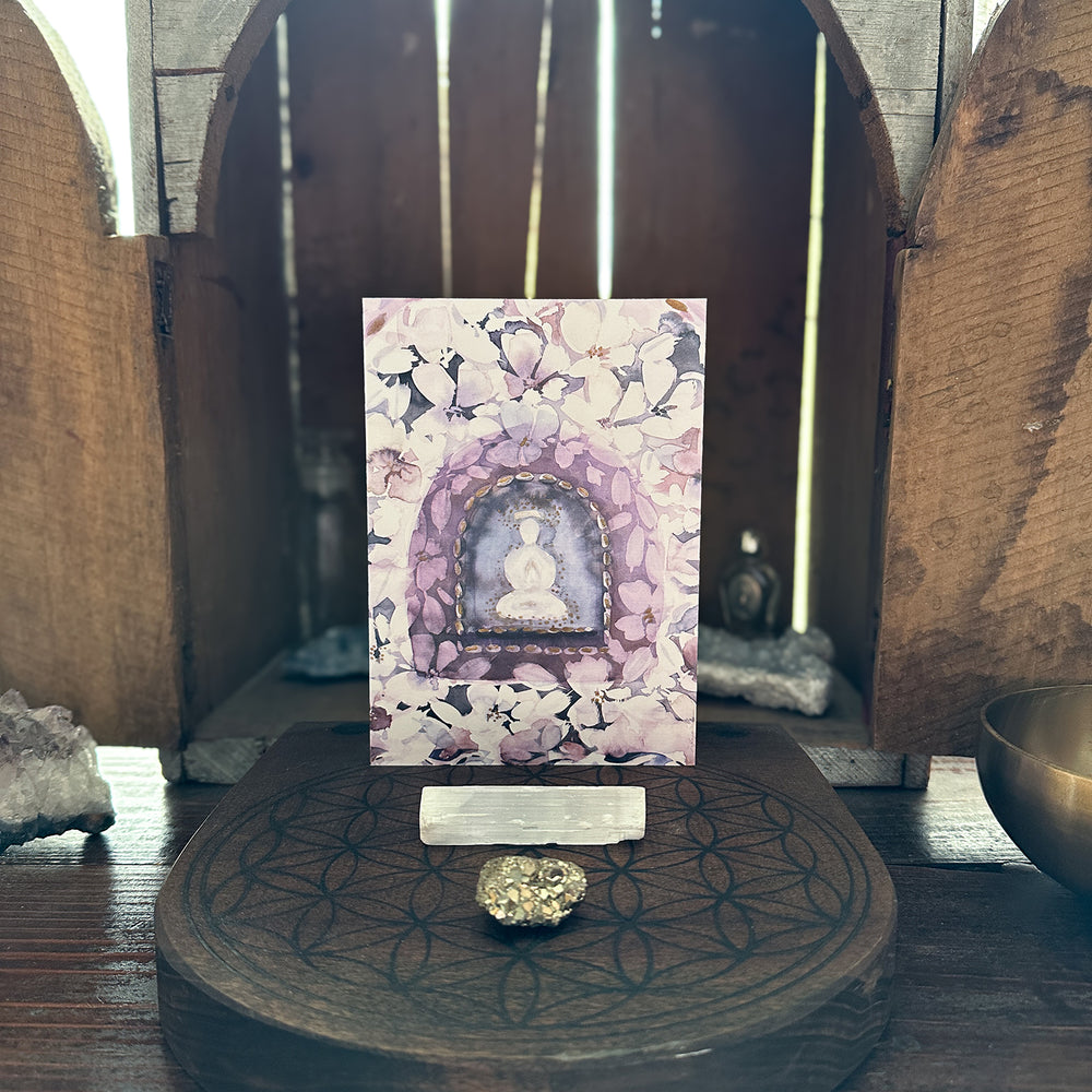 
                  
                    As Above Center - Notecard- The Sacred Path Altar Note Card Collection
                  
                