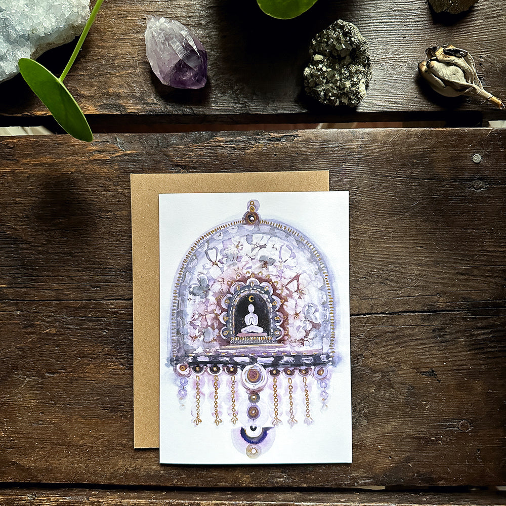 
                  
                    Mystic Heart- Notecard- The Sacred Path Altar Note Card Collection
                  
                