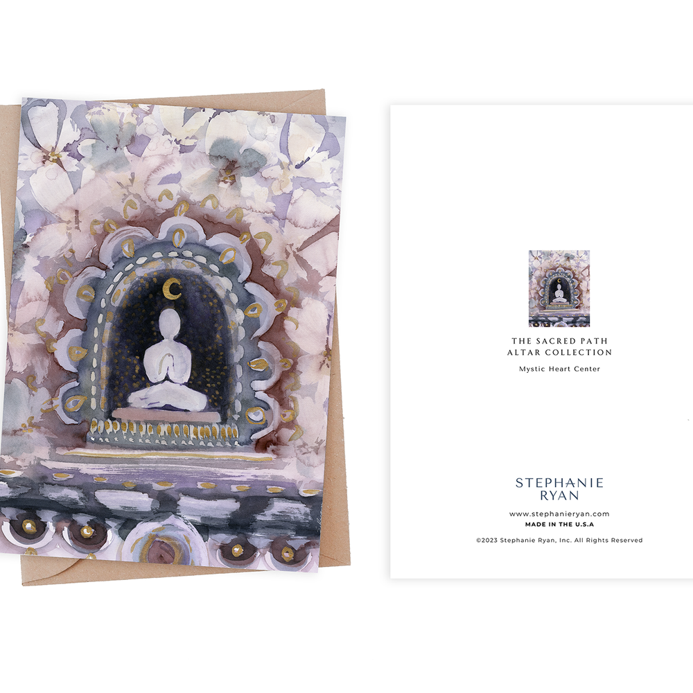 
                  
                    Mystic Heart Center - Notecard- The Sacred Path Altar Note Card Collection
                  
                
