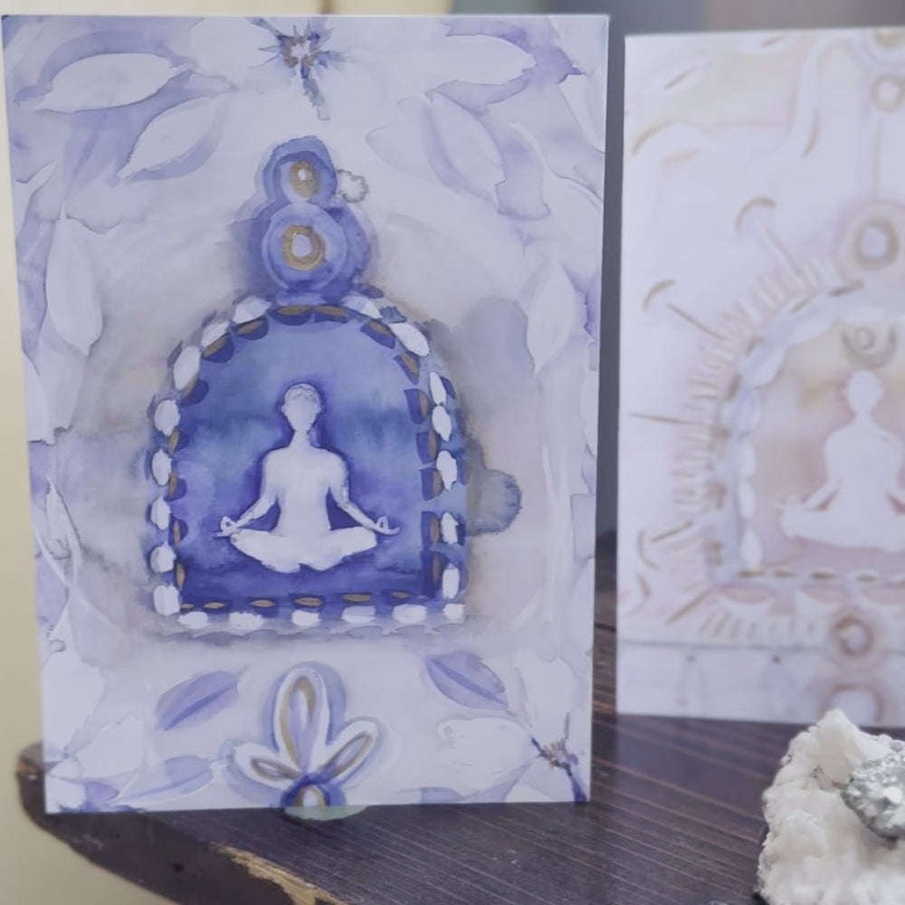 
                  
                    Load and play video in Gallery viewer, Eclipse Center - Notecard- The Sacred Path Altar Note Card Collection
                  
                