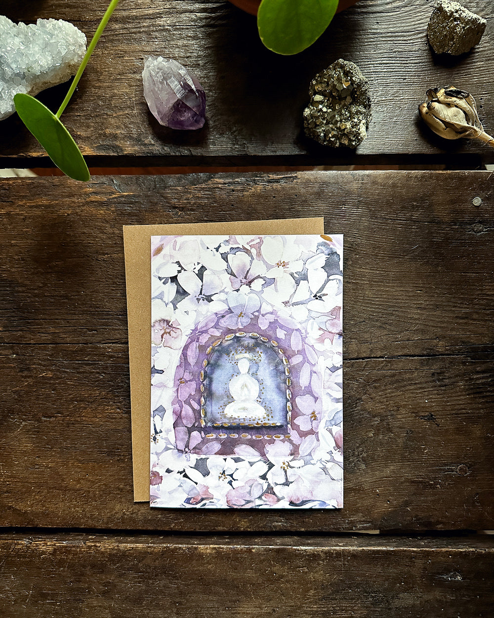 As Above Center - Notecard- The Sacred Path Altar Note Card Collection