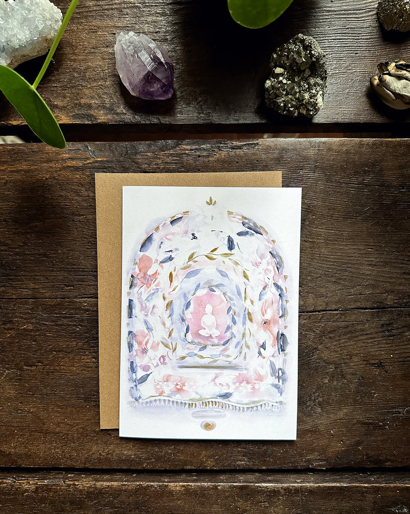 
                  
                    Awakening - Notecard- The Sacred Path Altar Note Card Collection
                  
                