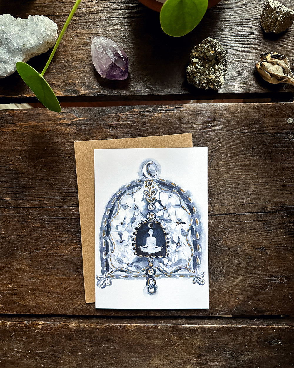 Eclipse - Notecard- The Sacred Path Altar Note Card Collection
