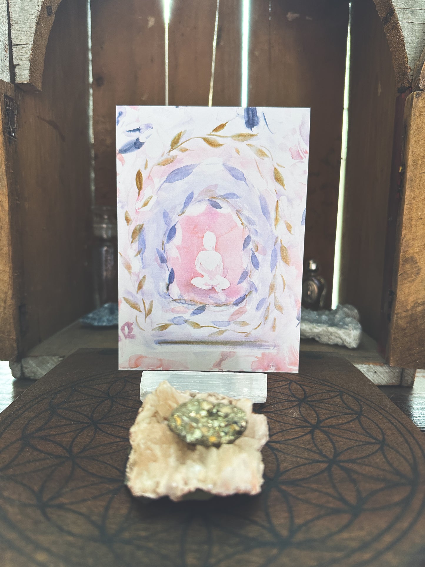 
                  
                    Awakening Center - Notecard- The Sacred Path Altar Note Card Collection
                  
                