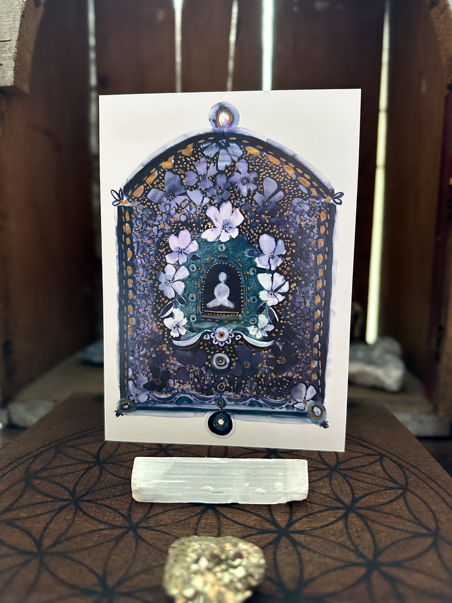 
                  
                    Emerald Alchemy - Notecard- The Sacred Path Altar Note Card Collection
                  
                