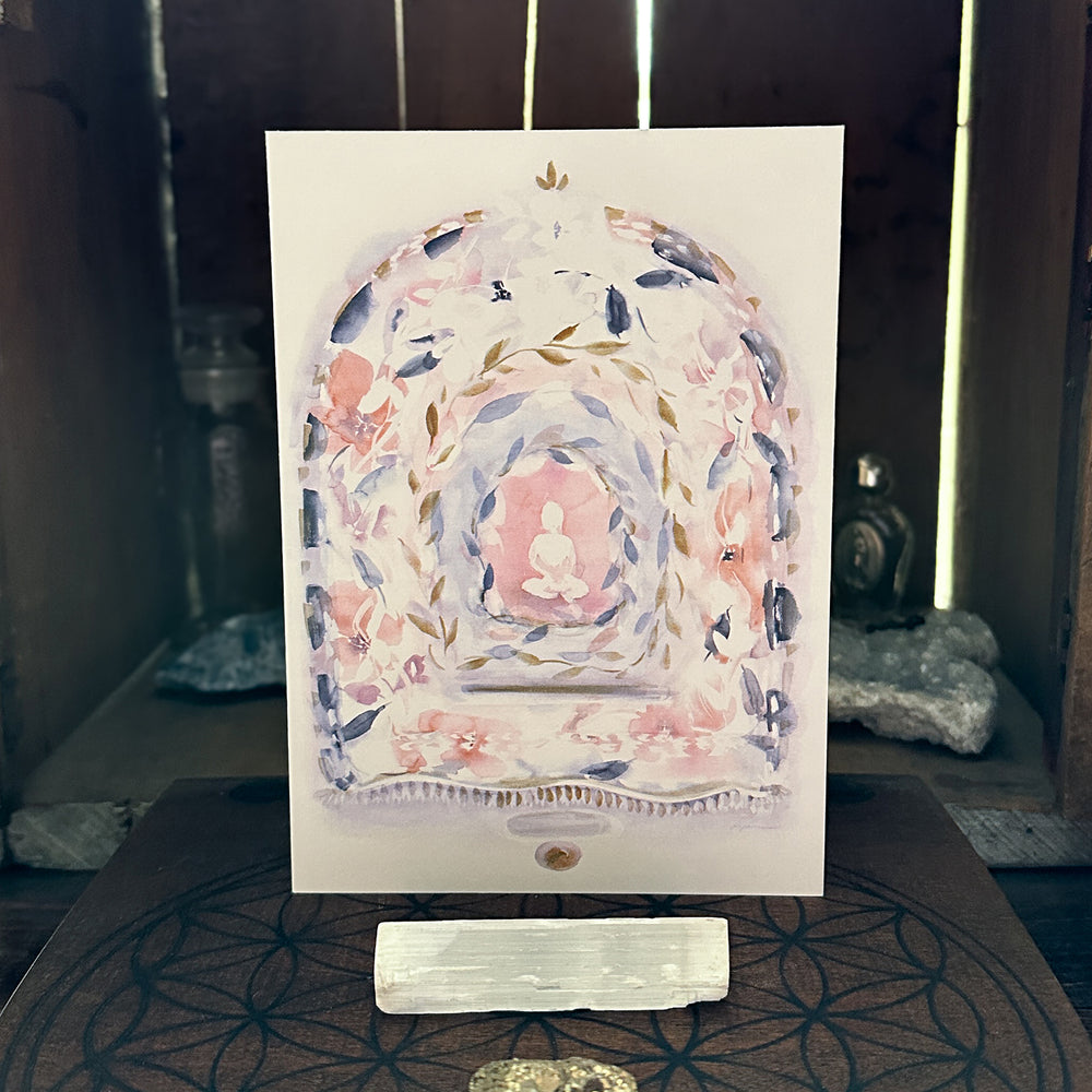 
                  
                    Awakening - Notecard- The Sacred Path Altar Note Card Collection
                  
                