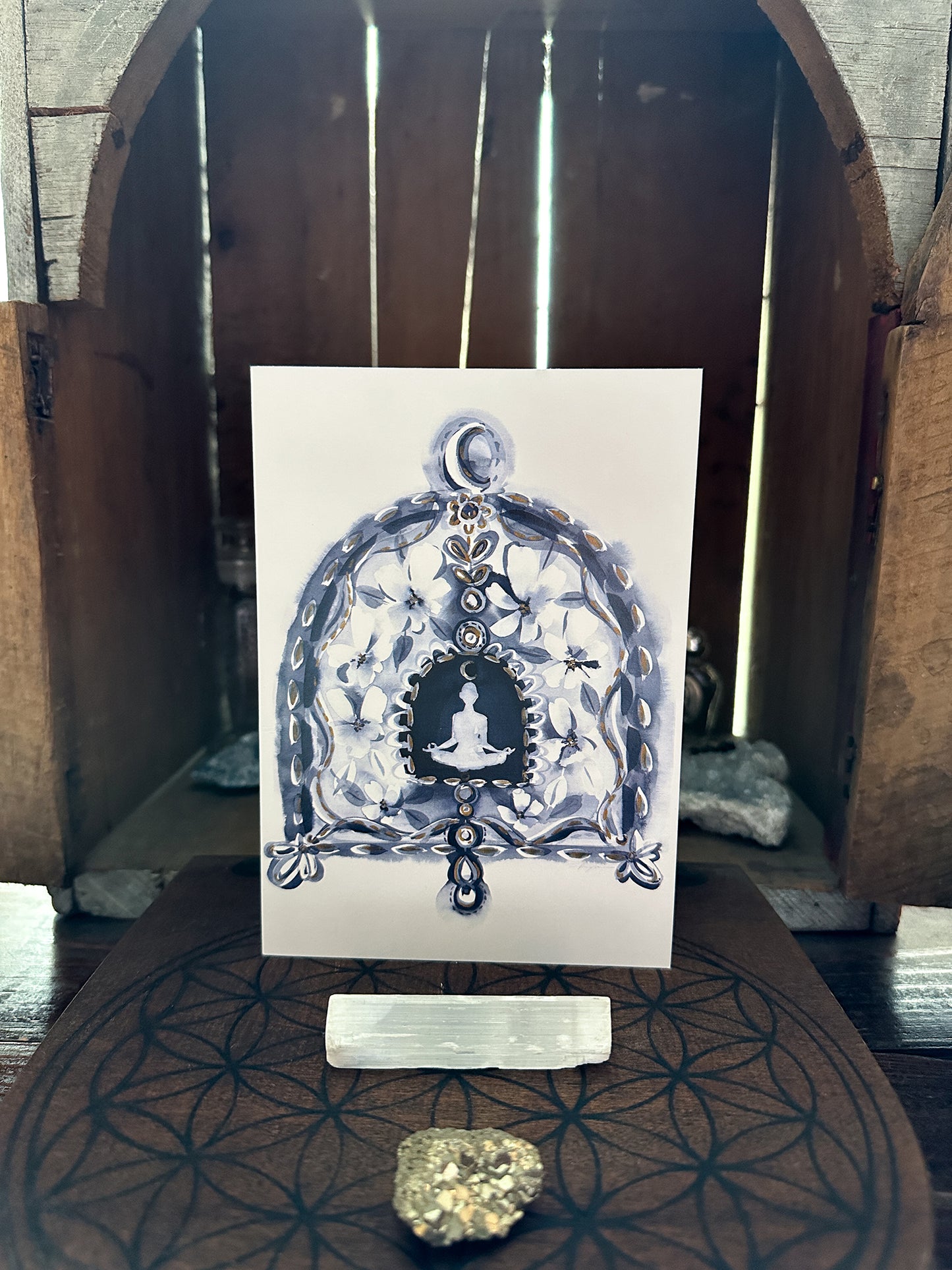 
                  
                    Eclipse - Notecard- The Sacred Path Altar Note Card Collection
                  
                