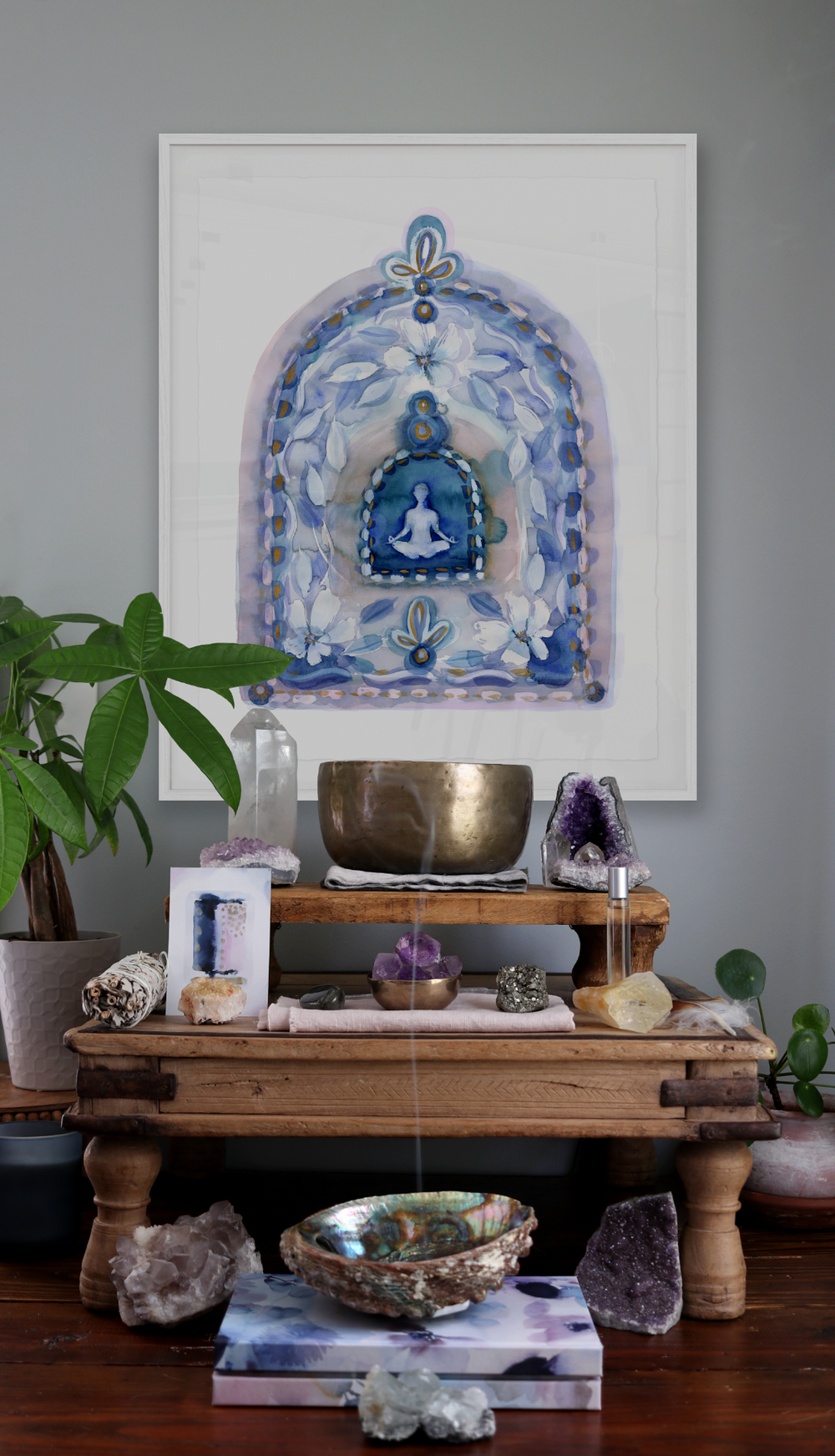 Heaven On Earth - Fine Art Print- The Sacred Path Altar Print Collection