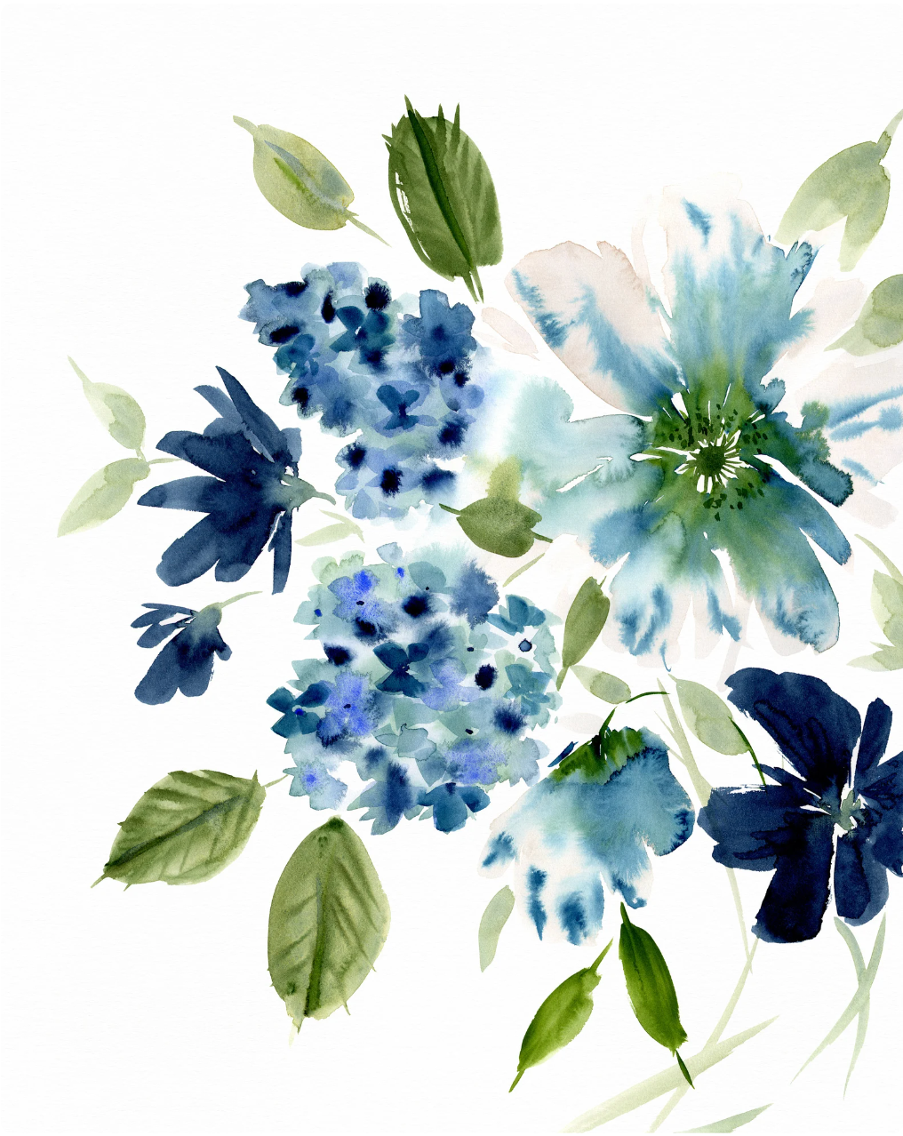 
                  
                    Hydrangea in Blue
                  
                