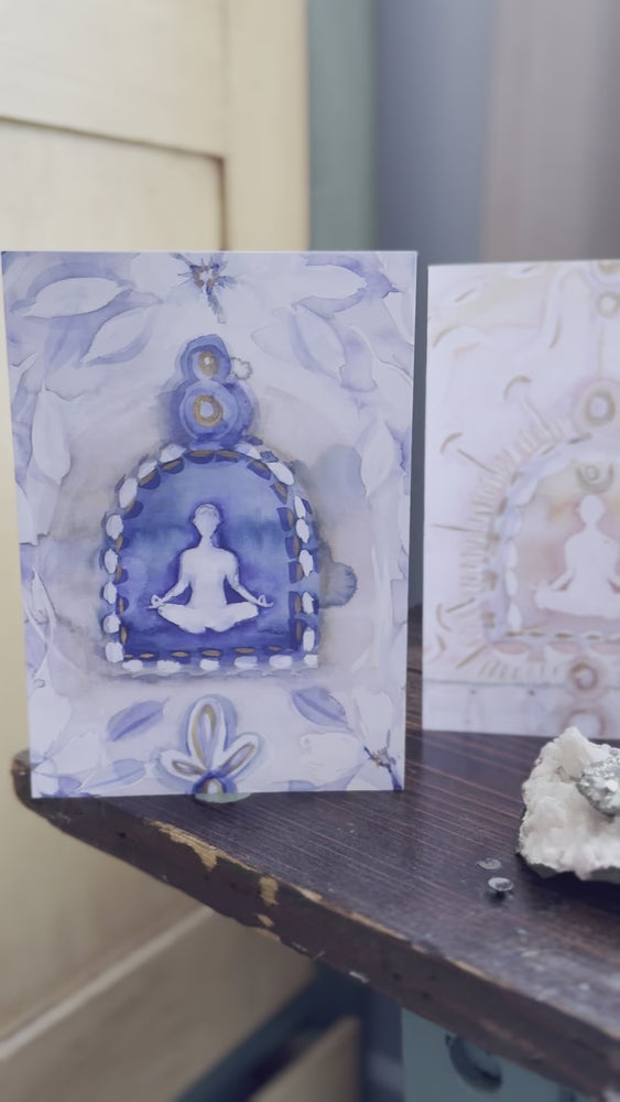 
                  
                    Load and play video in Gallery viewer, Eclipse Center - Notecard- The Sacred Path Altar Note Card Collection
                  
                