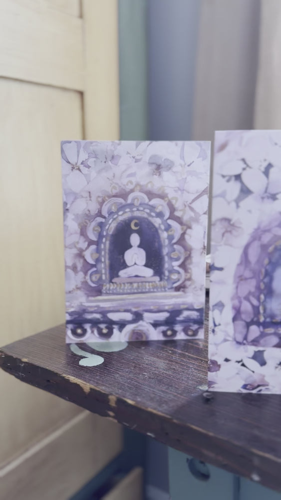 
                  
                    Load and play video in Gallery viewer, Mystic Heart Center - Notecard- The Sacred Path Altar Note Card Collection
                  
                