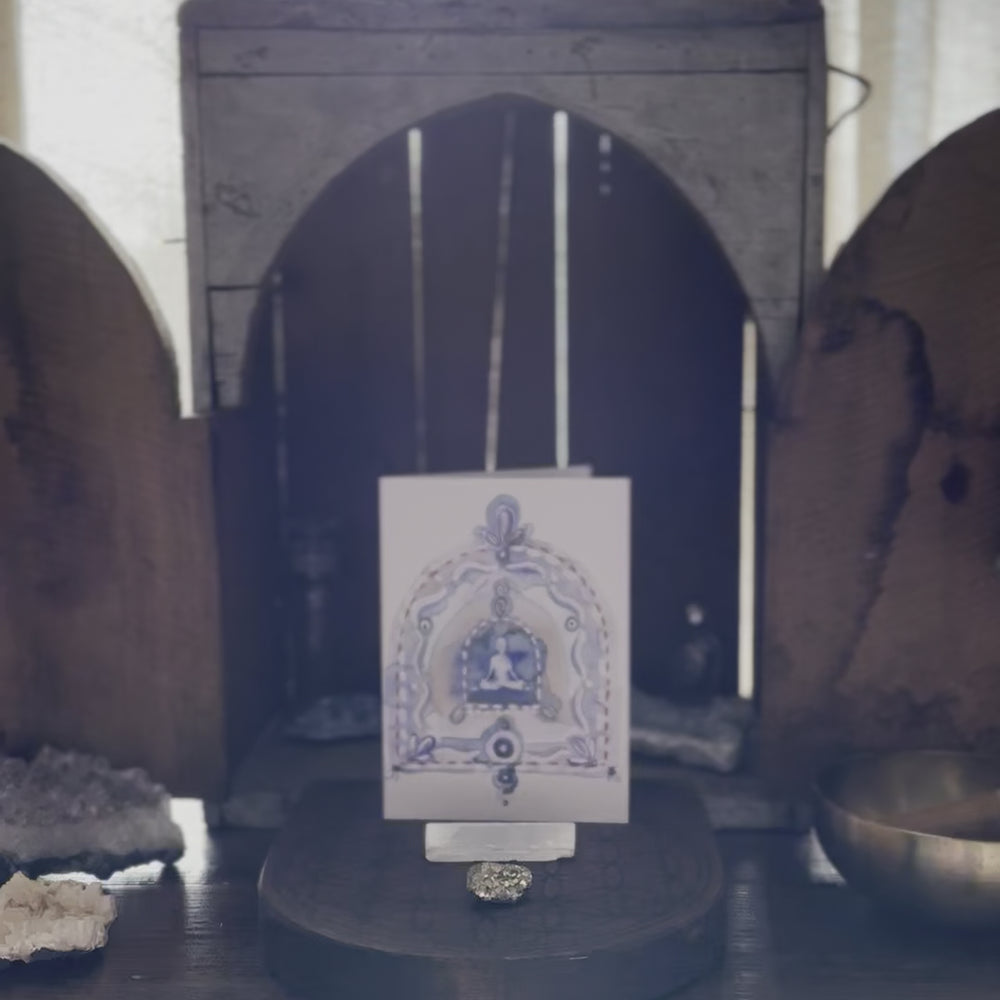 
                  
                    Load and play video in Gallery viewer, Transcend - Notecard- The Sacred Path Altar Note Card Collection
                  
                